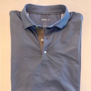 EUC Johnnie-O Blue Golf Shirt - Size Large